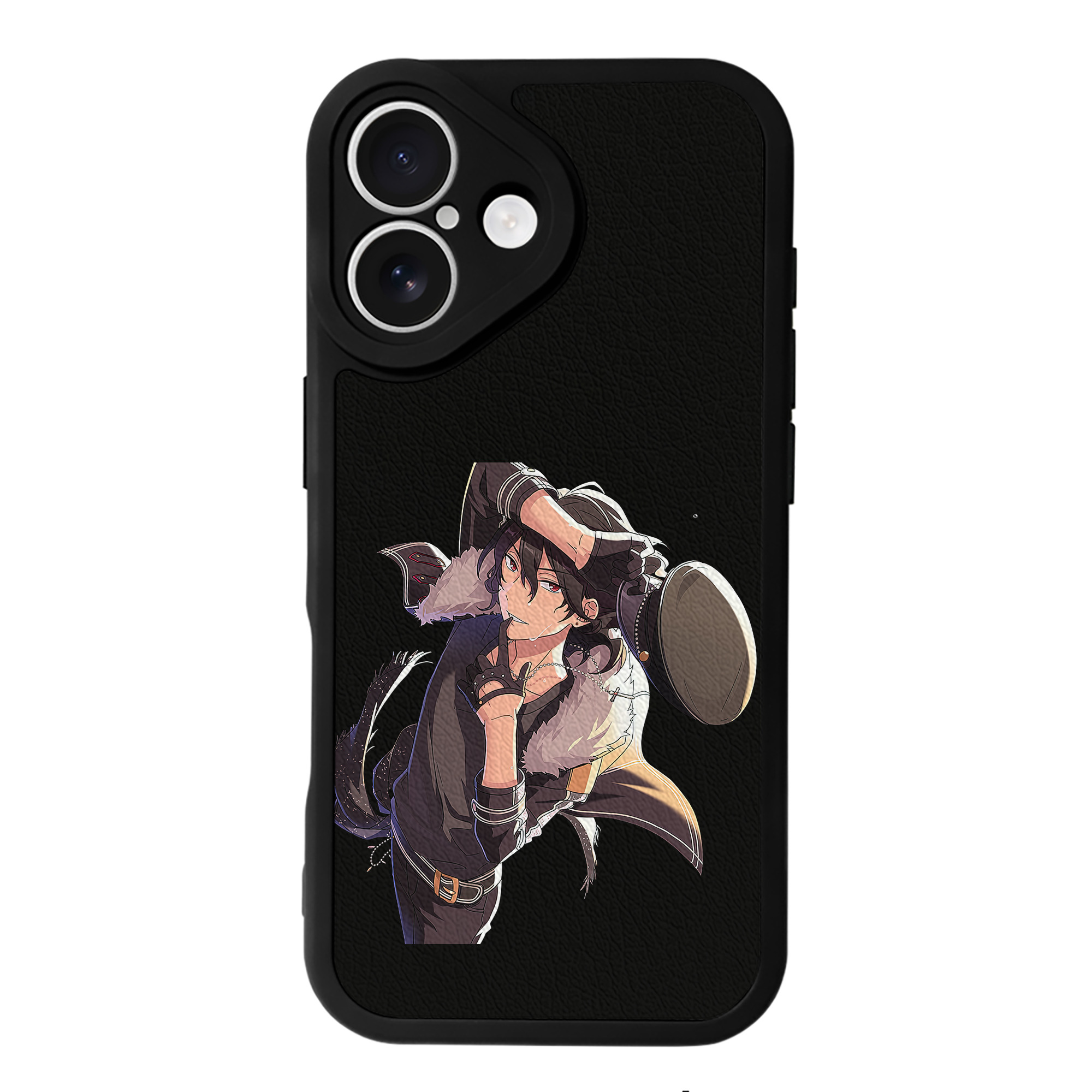 （画像用） あんさんぶるスターズ! Ensemble Stars 【iPhone 16シリーズ対応】シリコンスマホケース（レザー調） 材質：シリコン